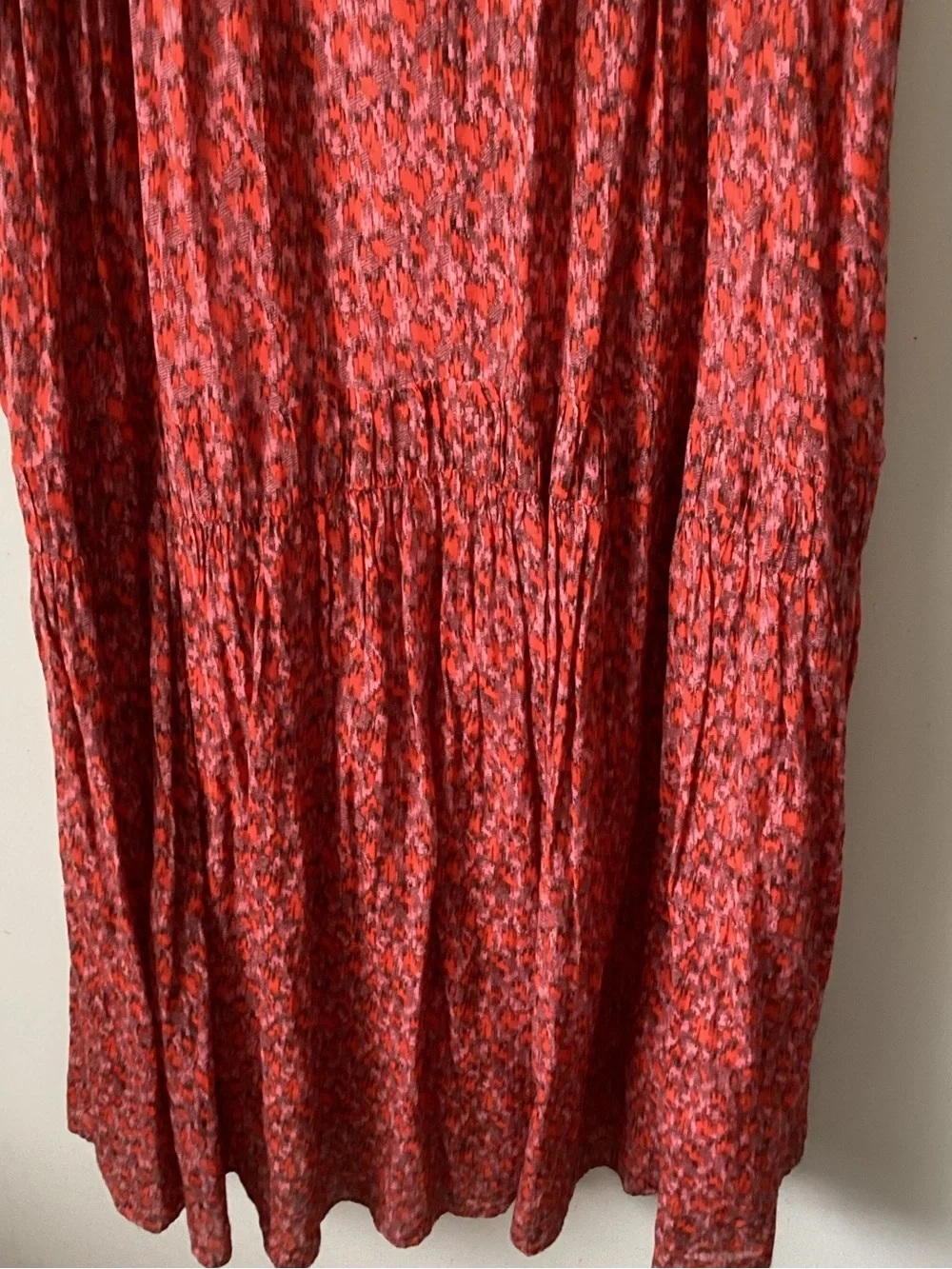 Joie Red Floral Maxi Dress - Picture 6 of 8